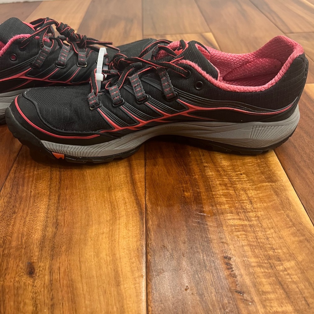 Merrell‎ All Out Rush Women Size 9 Black Pink outdoor Trail Running Shoes J06482 - Picture 3 of 7
